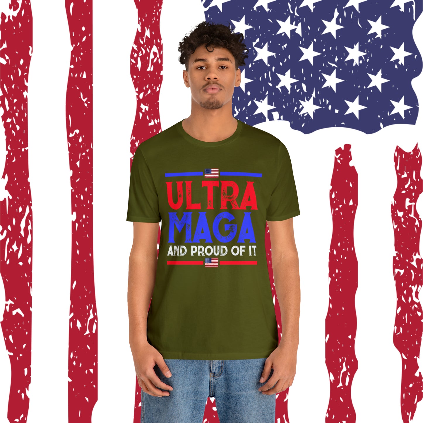 Ultra Mega and Proud of it T-shirt Trump Shirt - The American Glory 