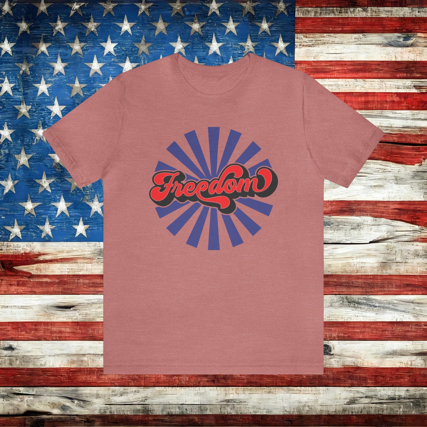 Retro Style Freedom T-shirt - The American Glory 