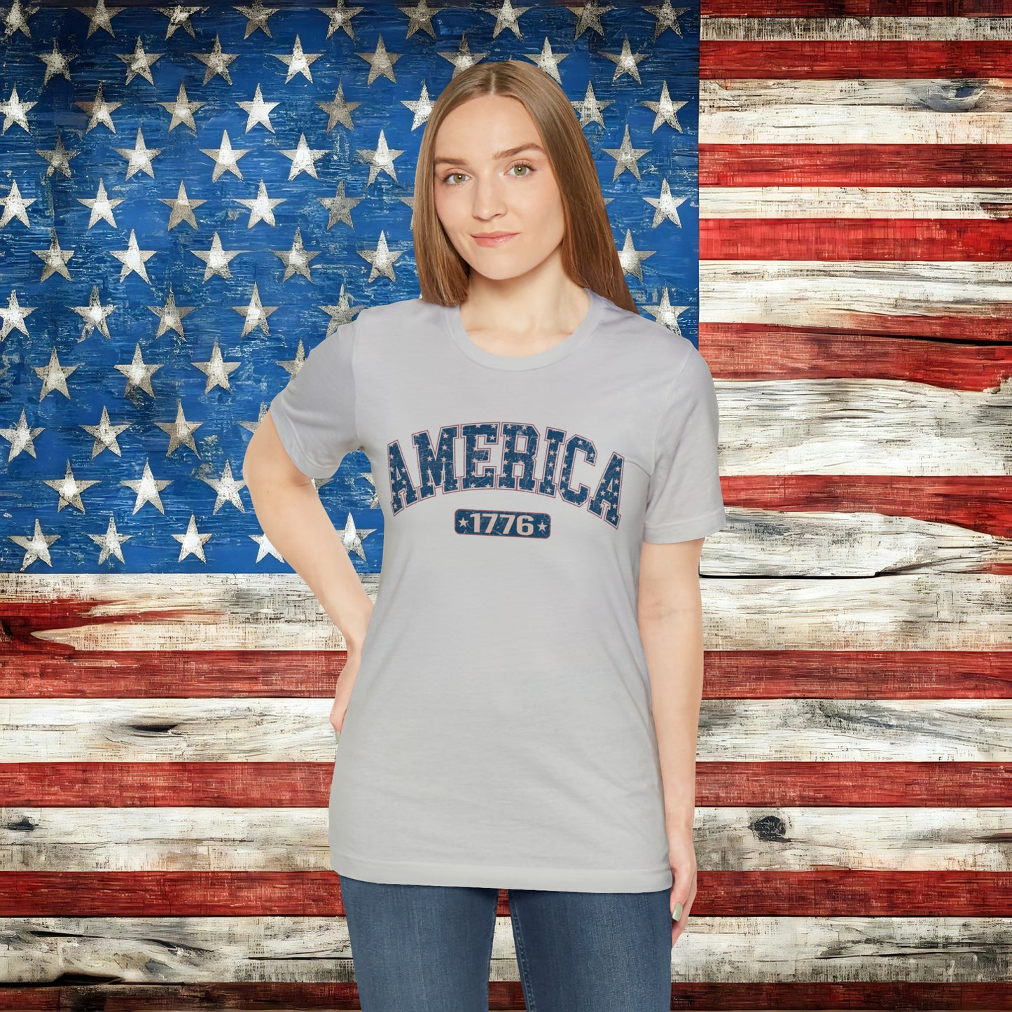 America 1776 T-shirt | Patriotic T-shirt - The American Glory 