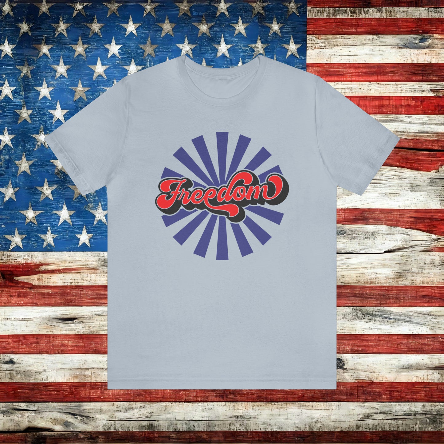 Retro Style Freedom T-shirt - The American Glory 