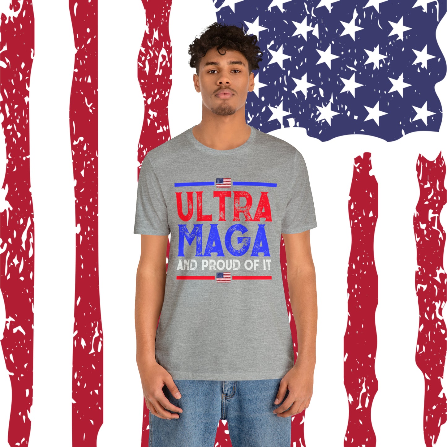 Ultra Mega and Proud of it T-shirt Trump Shirt - The American Glory 