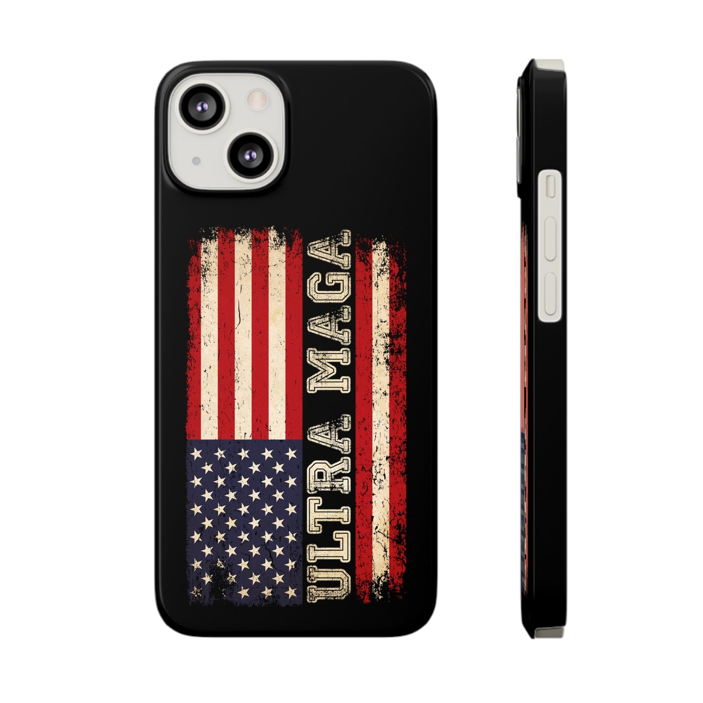 Ultra Maga iPhone Case American Flag iPhone case Trump Phone Case - The American Glory 