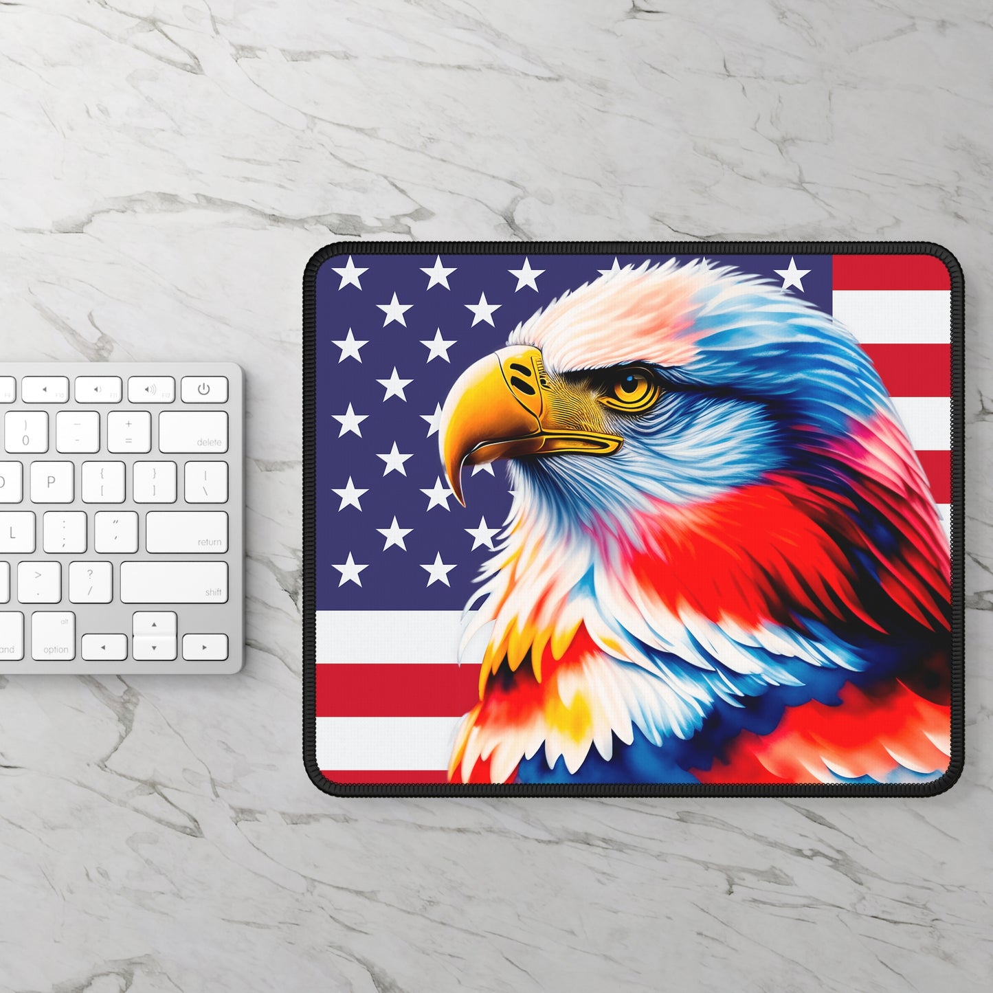 American Flag Mouse pad Patriotic office supplies - The American Glory 