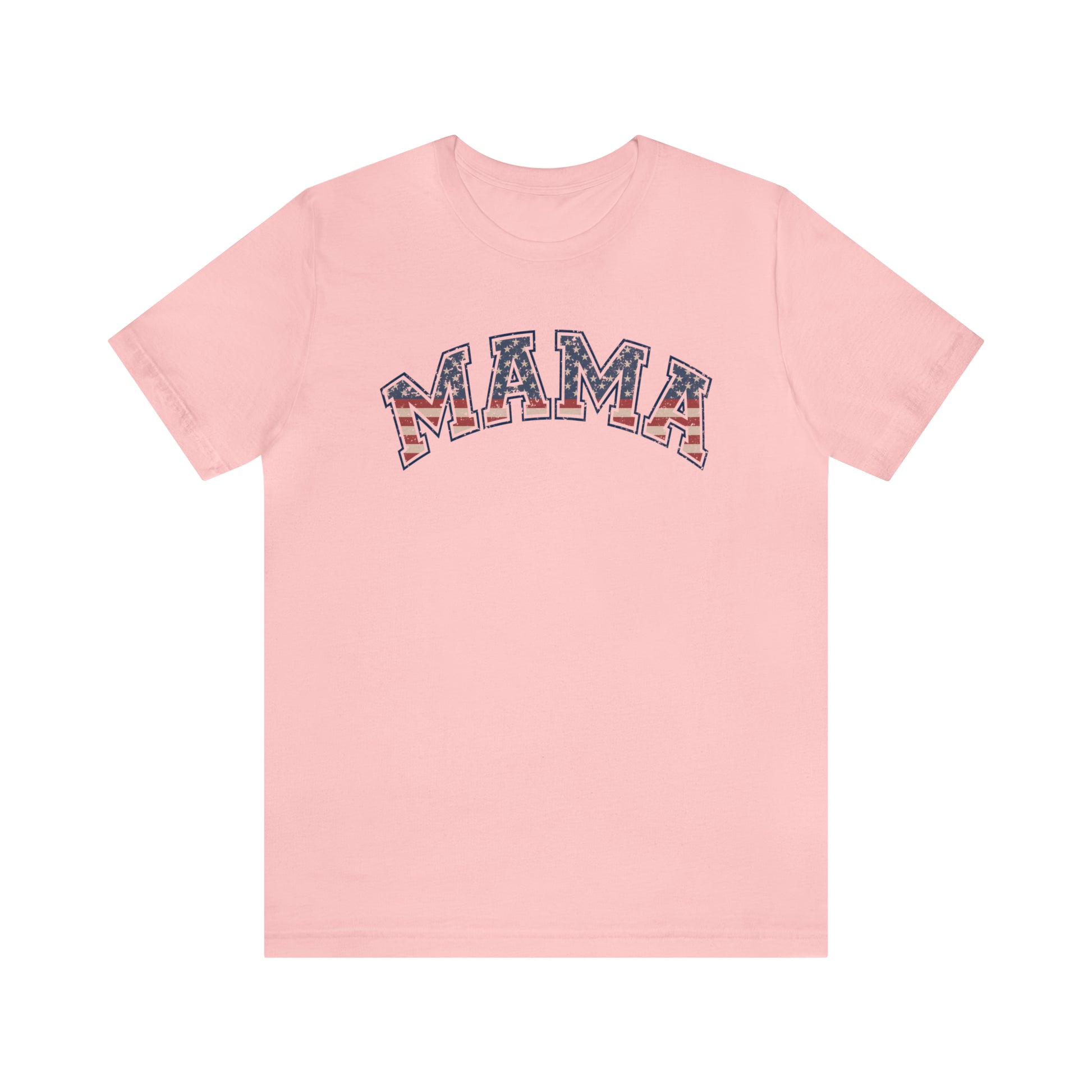 American Flag Retro Mama T-shirt - The American Glory 