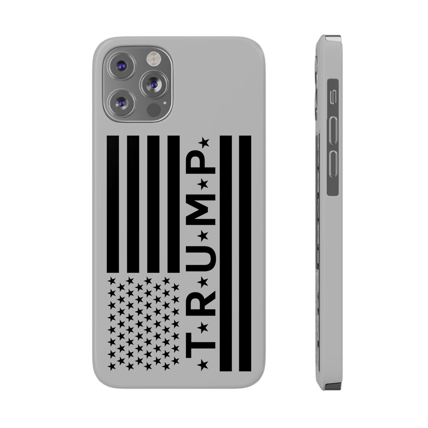 Trump American Flag Slim Phone Case - The American Glory 