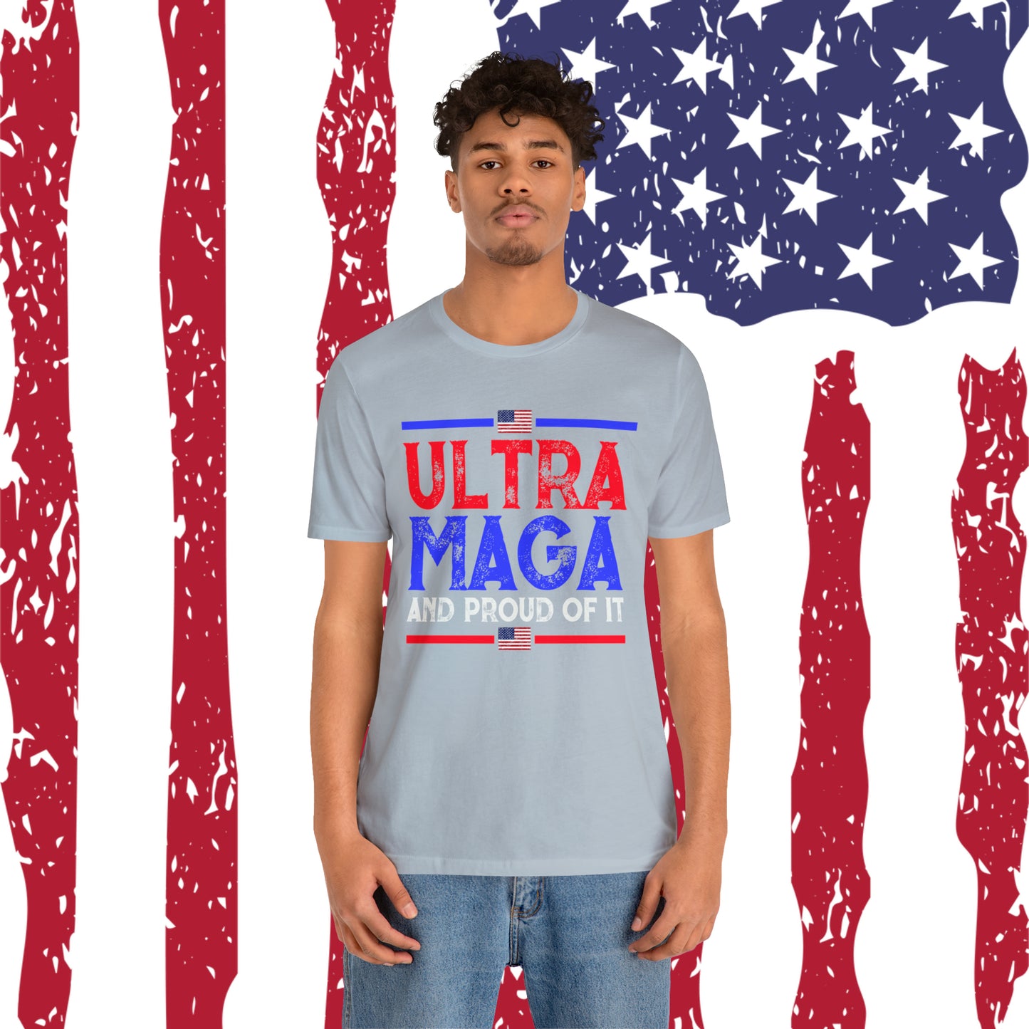 Ultra Mega and Proud of it T-shirt Trump Shirt - The American Glory 