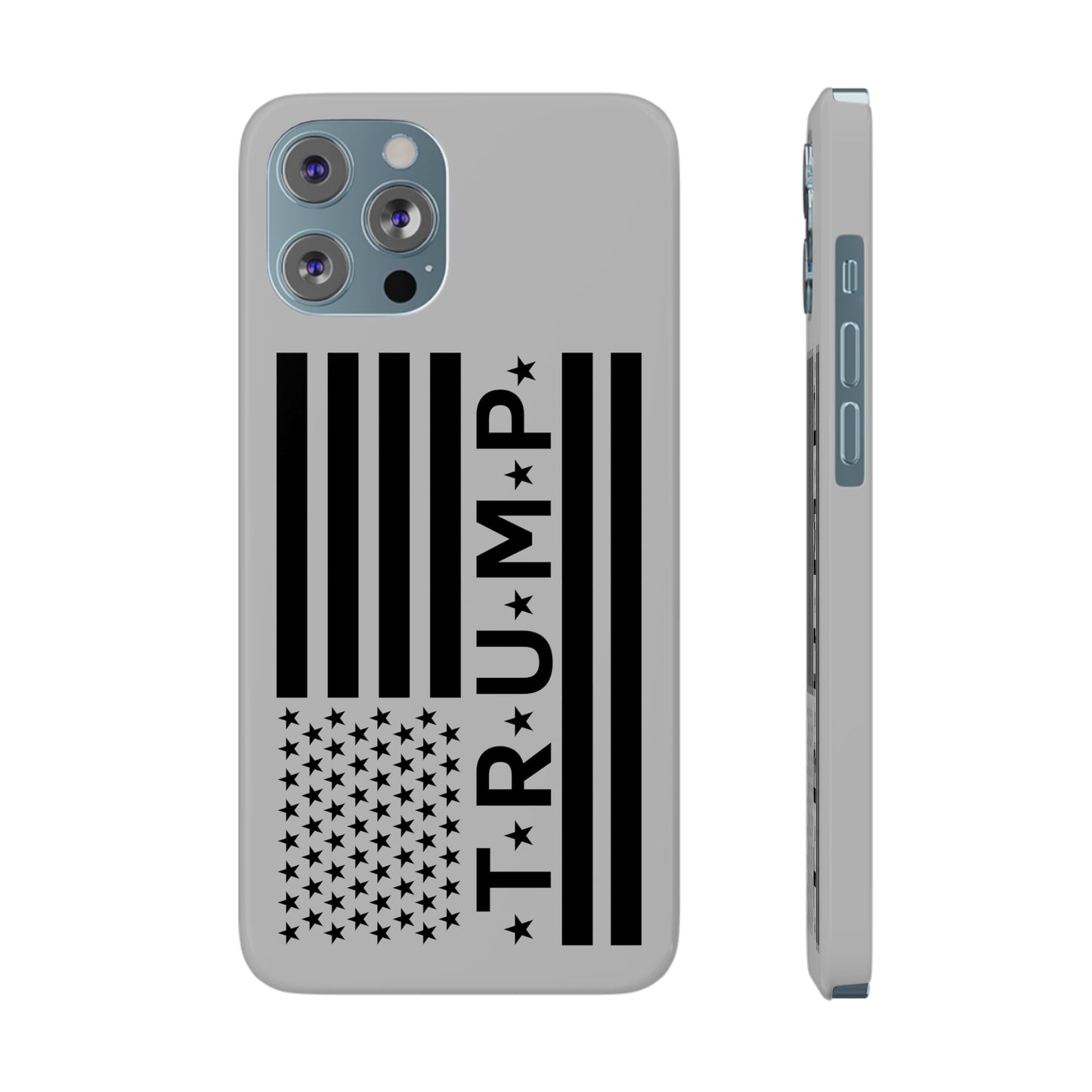 Trump American Flag Slim Phone Case - The American Glory 