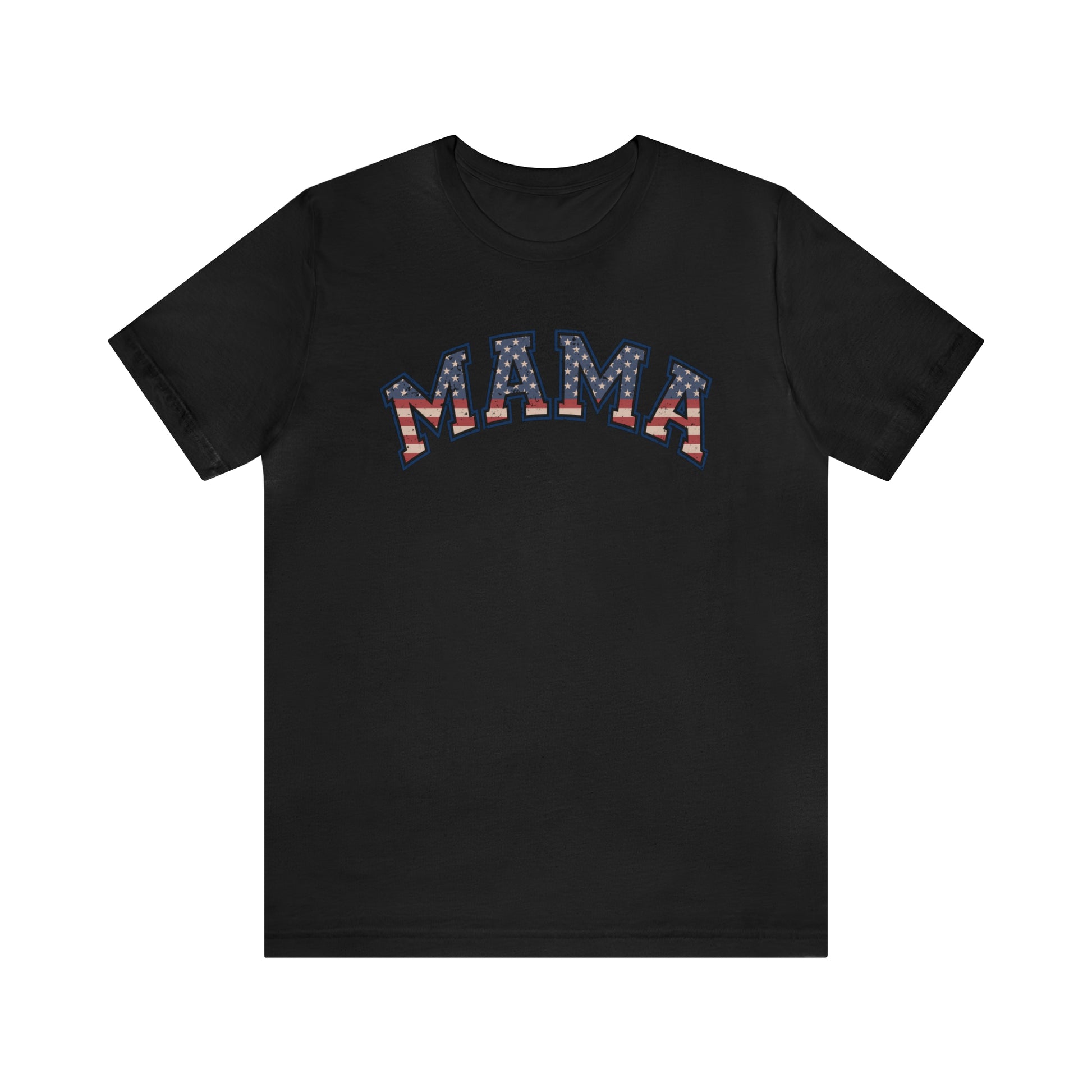 American Flag Retro Mama T-shirt - The American Glory 