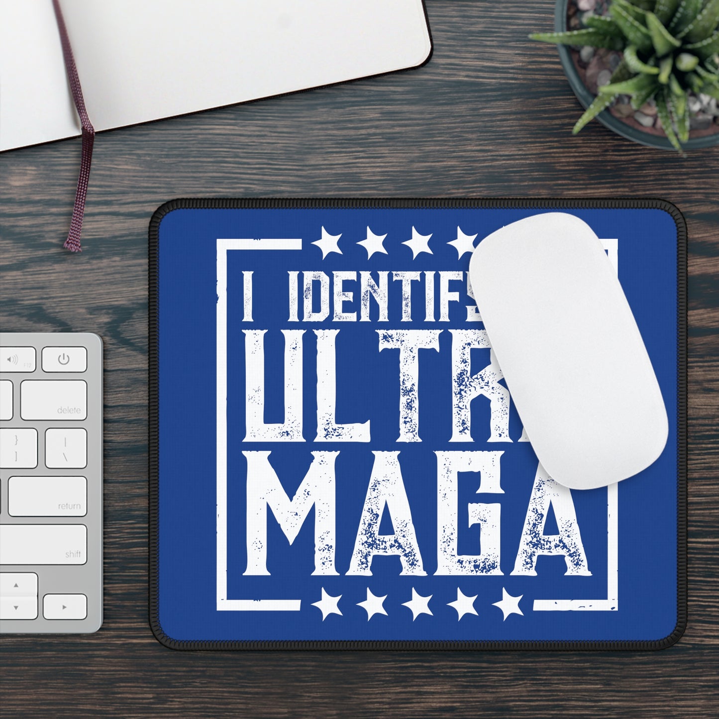 I Identify As Ultra Maga Mouse Pad - The American Glory 