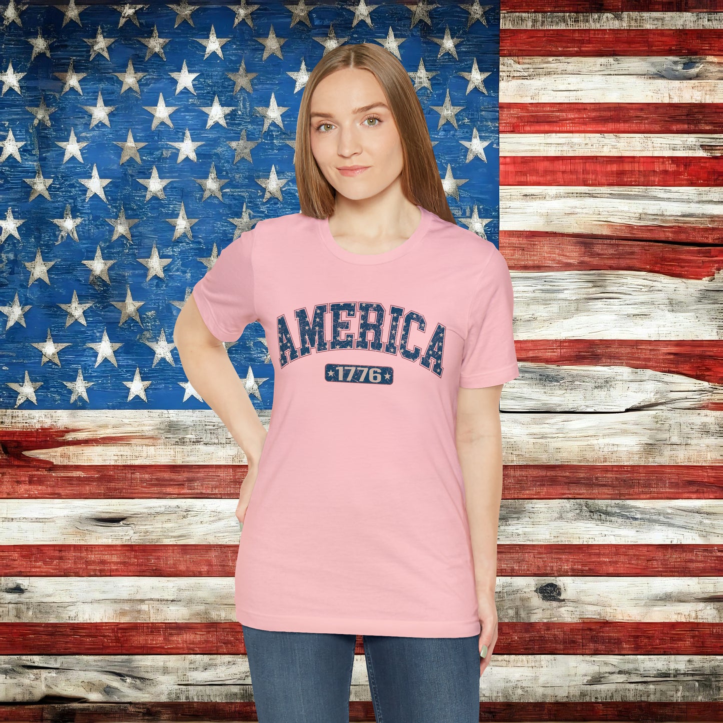 America 1776 T-shirt | Patriotic T-shirt - The American Glory 