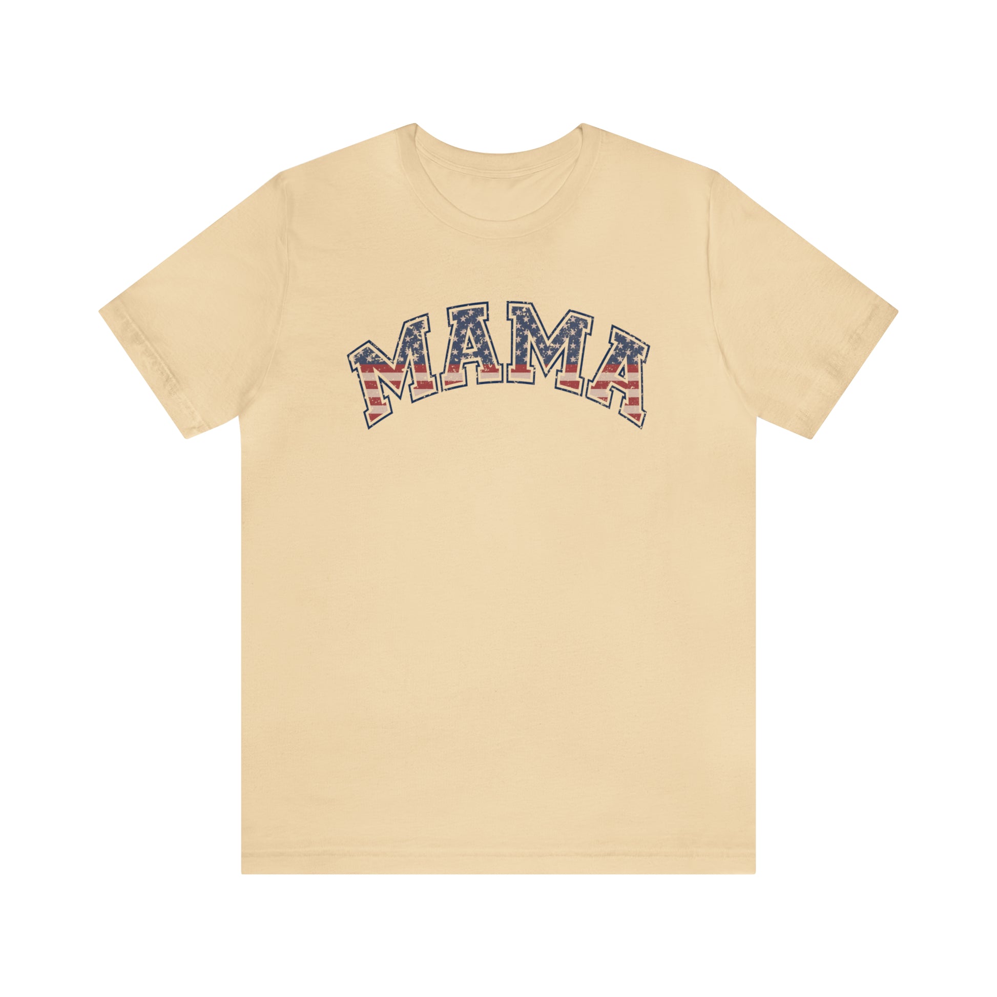 American Flag Retro Mama T-shirt - The American Glory 