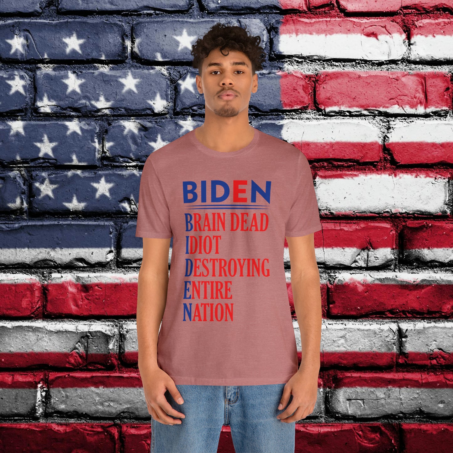 Biden Brain Dead...T-shirt - The American Glory 