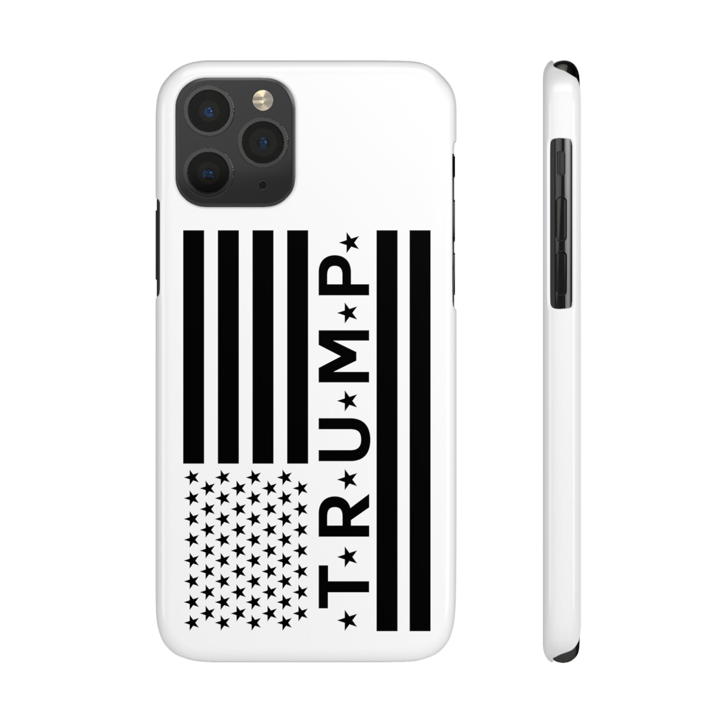 Trump American Flag Slim Phone Case - The American Glory 