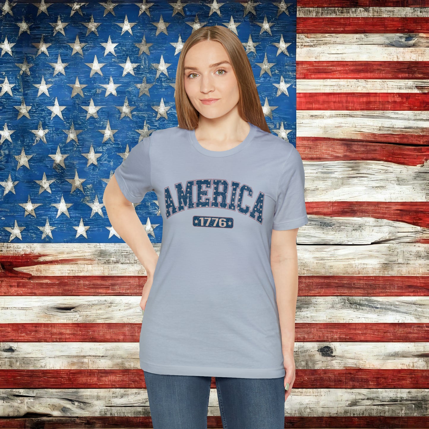 America 1776 T-shirt | Patriotic T-shirt - The American Glory 