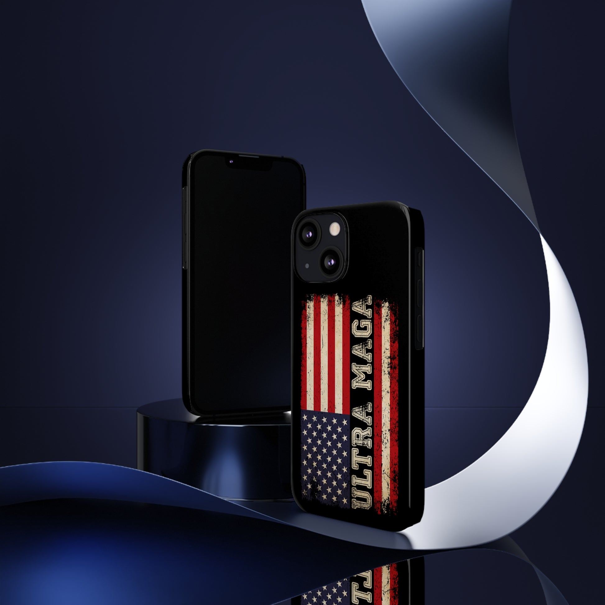 Ultra Maga iPhone Case American Flag iPhone case Trump Phone Case - The American Glory 