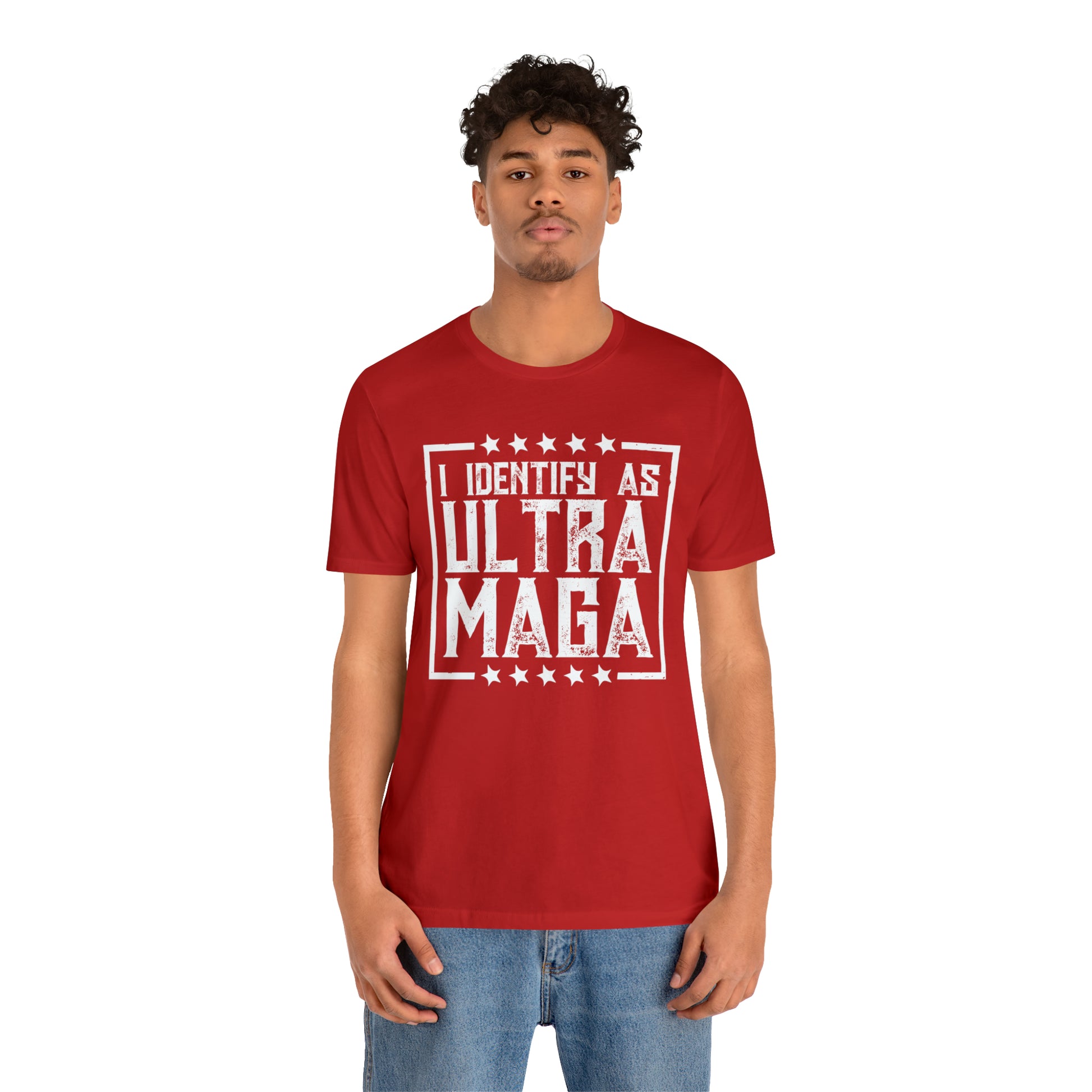 I identify as Ultra Maga T-shirt Trump Shirt - The American Glory 