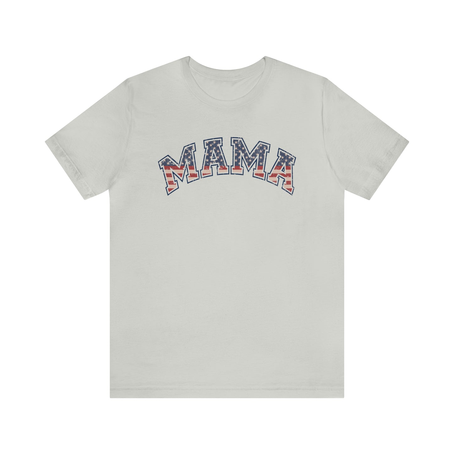 American Flag Retro Mama T-shirt - The American Glory 