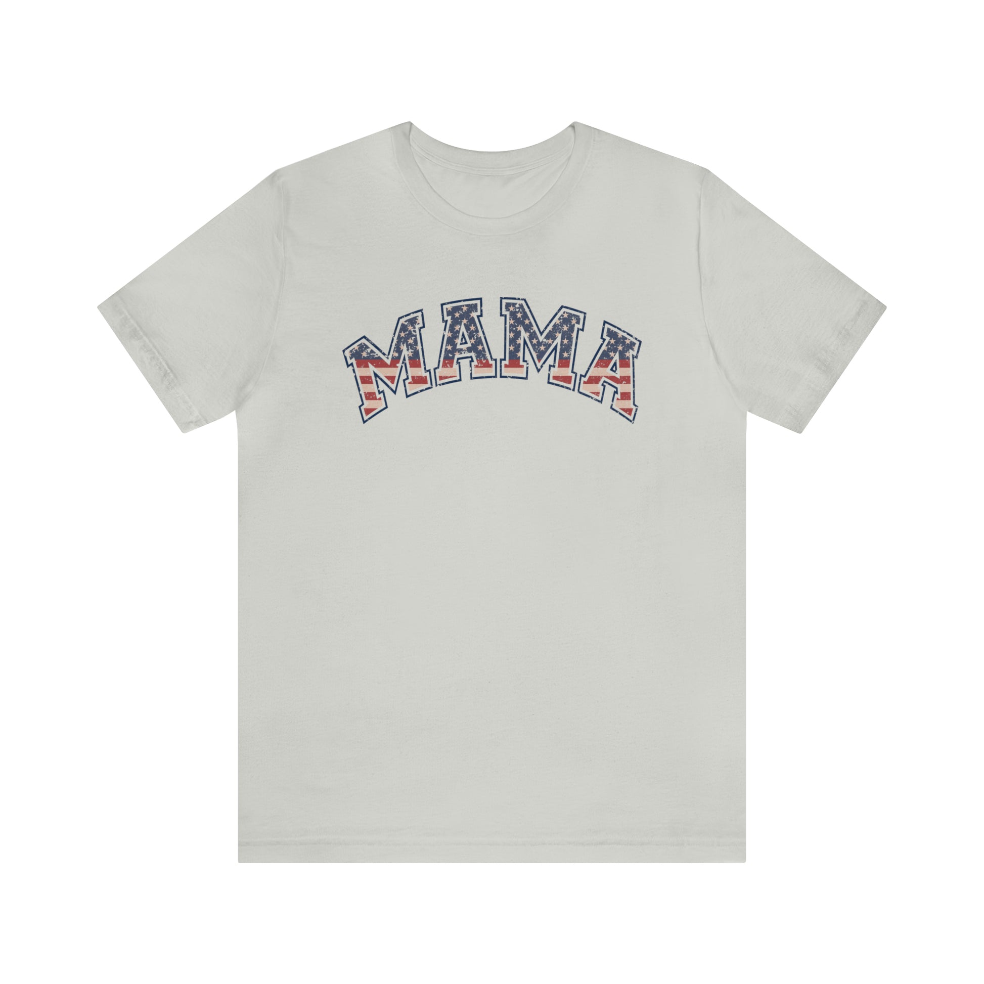 American Flag Retro Mama T-shirt - The American Glory 